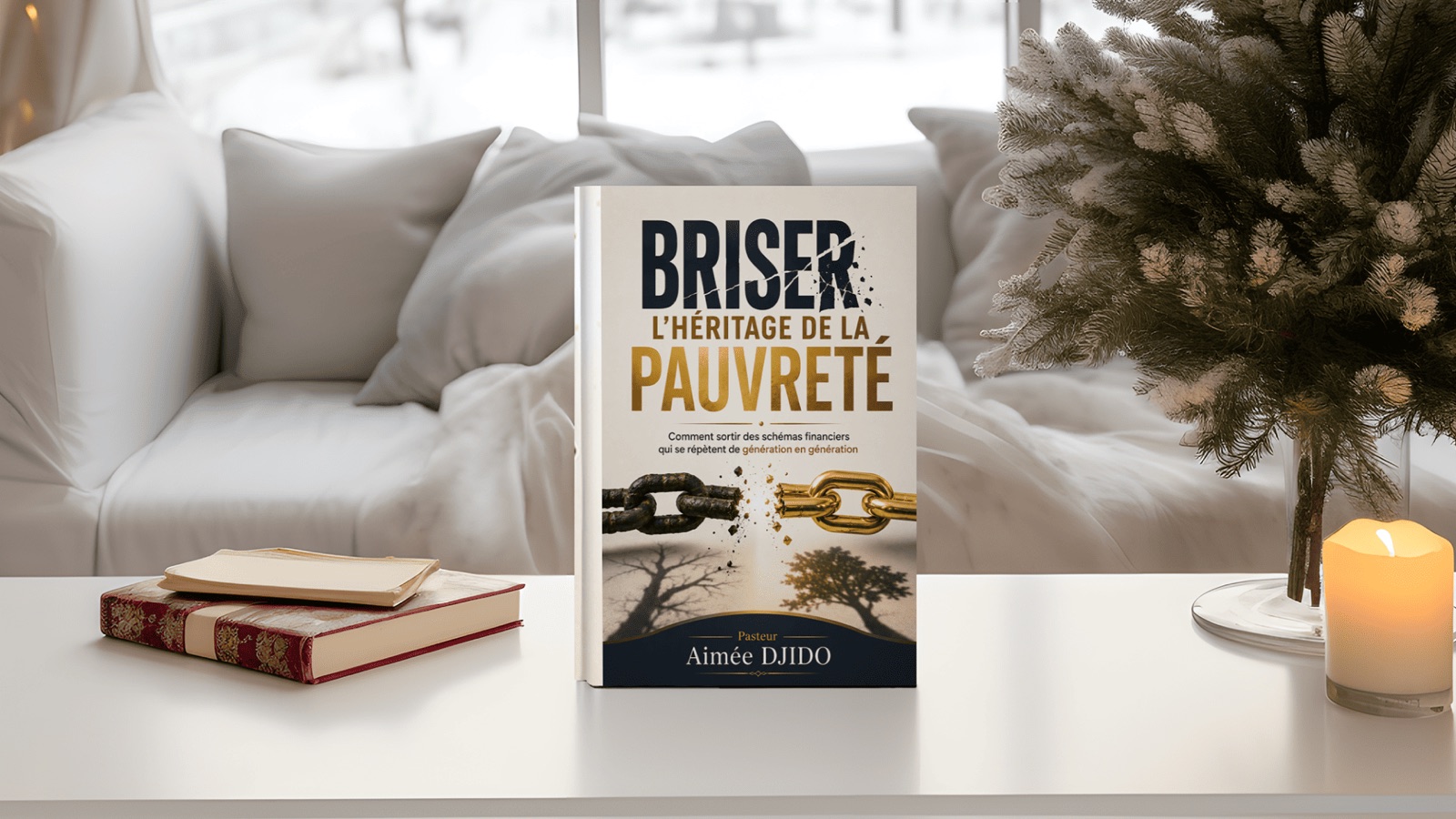 Le livre dans un salon